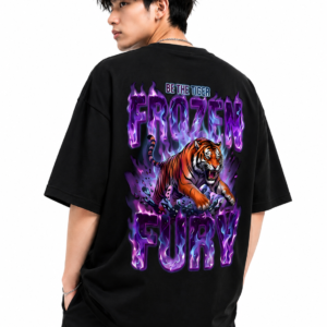 Frozen Furry Oversized Tee
