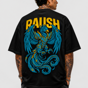 Phoenix puff print  Oversized Unisex T-Shirt