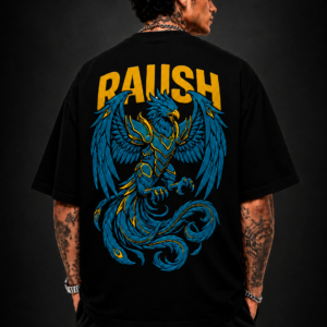 Phoenix puff print Oversized Unisex T-Shirt